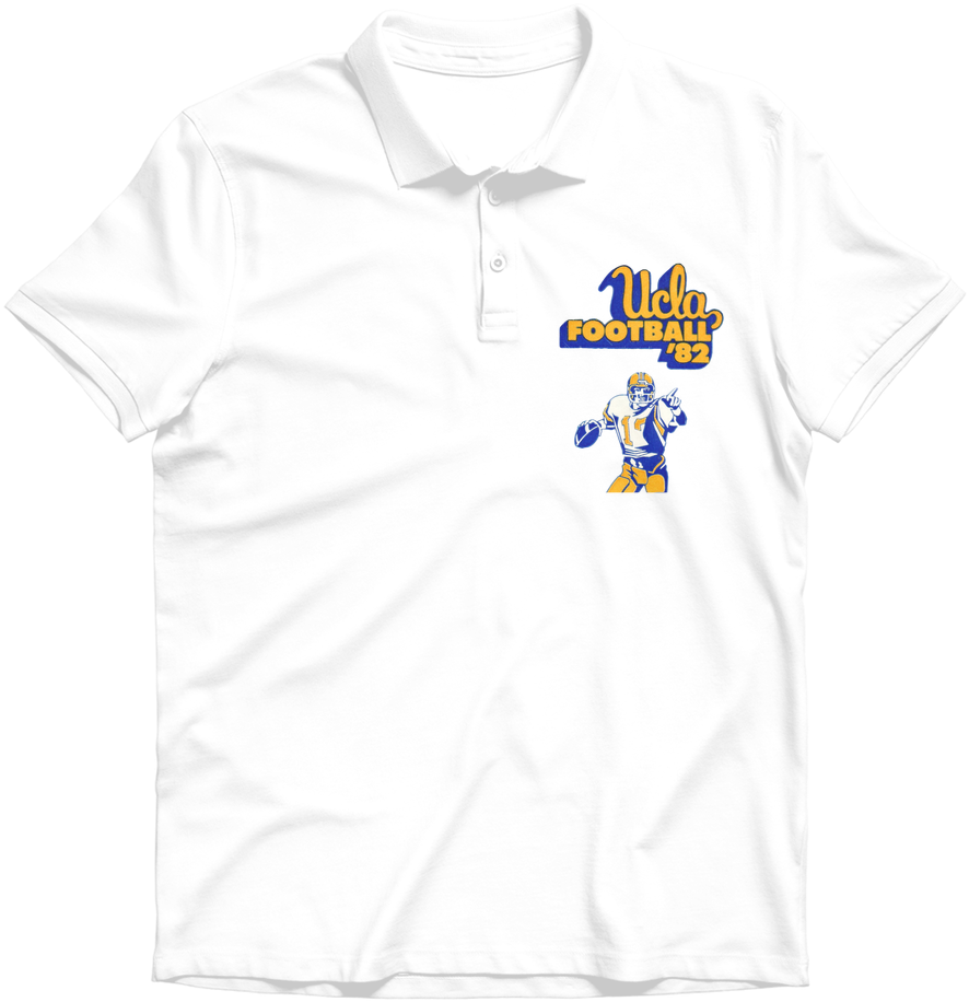 Load Image Into Gallery Viewer, 1982 Ucla Bruins Football - Polo Shirt (1024x1024), Png Download