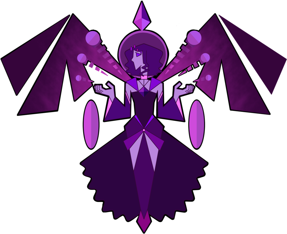 Steven Universe Br Amino View It - Purple Dimond Steven Universe (1024x827), Png Download