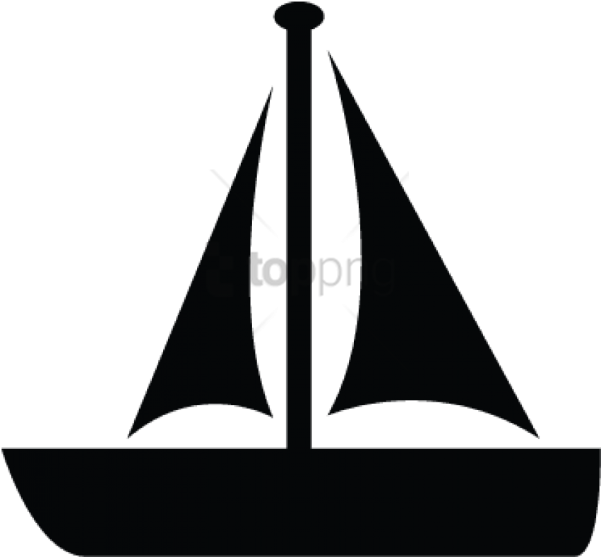 Free Png Boat, Ship, Sail, Sailboat, Motor Boat Icon - Sail (851x789), Png Download