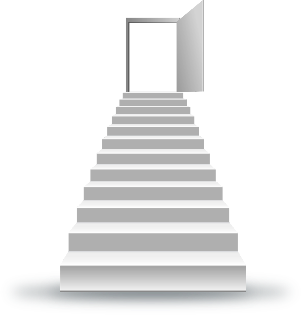 #staircase #steps #doorway #stairs #door - Stairs Clip Art (1024x1030), Png Download