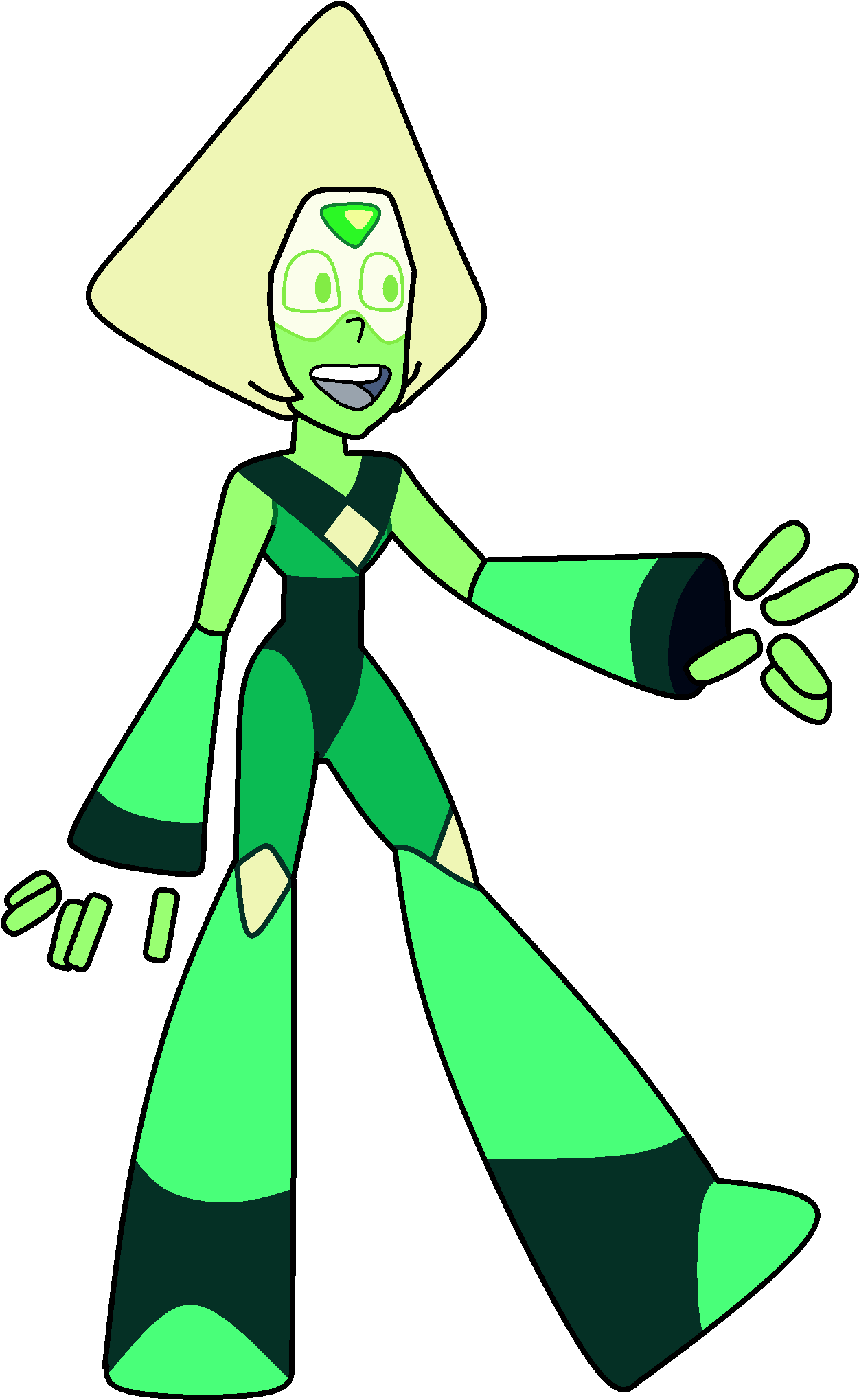 Peridot Steven Universe Wiki Fandom - Peridot Steven Universe C (1440x2172), Png Download