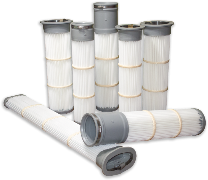Pleated Filters For A Baghouse Dust Collector - Paper (1030x685), Png Download