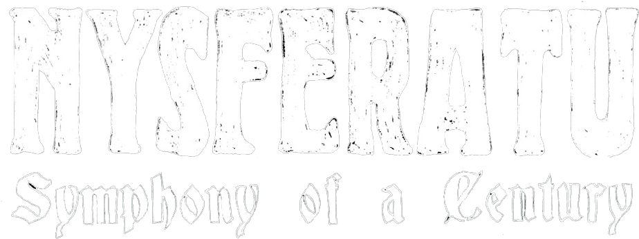 Nysferatu White Logo - Nosferatu (938x352), Png Download