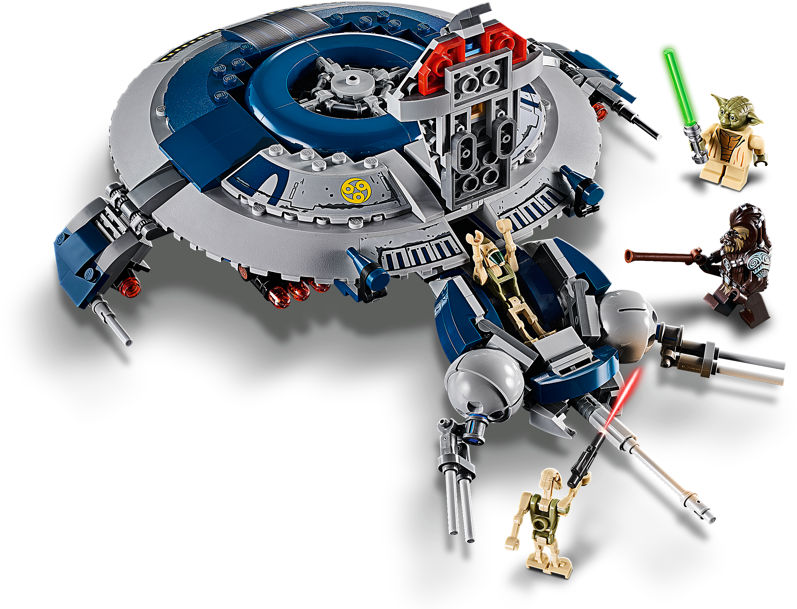 Lego Droid Gunship 75233 (3641x2048), Png Download