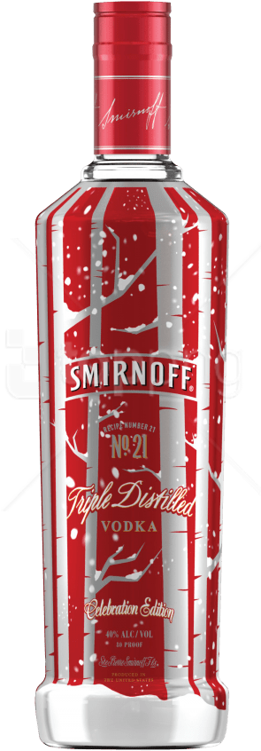 Free Png Download Vodka Bottle Png Images Background - Smirnoff Holiday (480x923), Png Download
