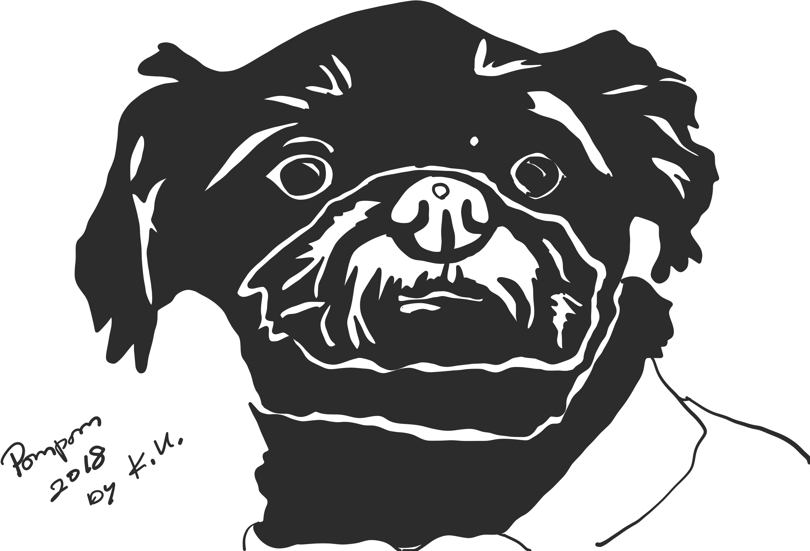 Latest Drawing - Ancient Dog Breeds (2732x2050), Png Download