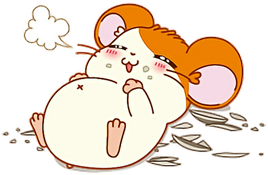 Hamtaro Sticker - Hamtaro Stickers (1024x657), Png Download