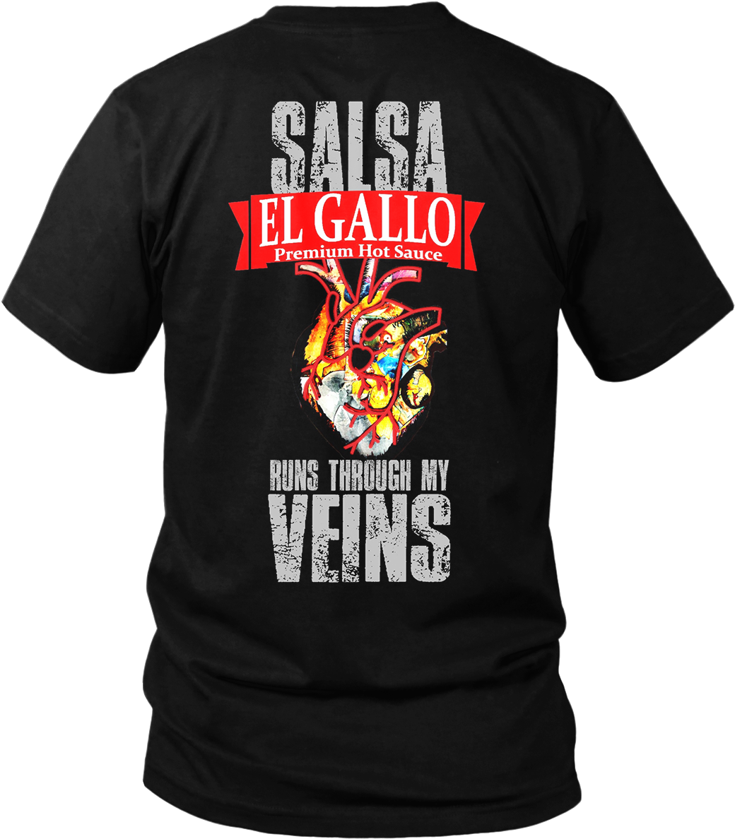 Salsa El Gallo T-shirt - Davey Allison Shirts (1129x1394), Png Download
