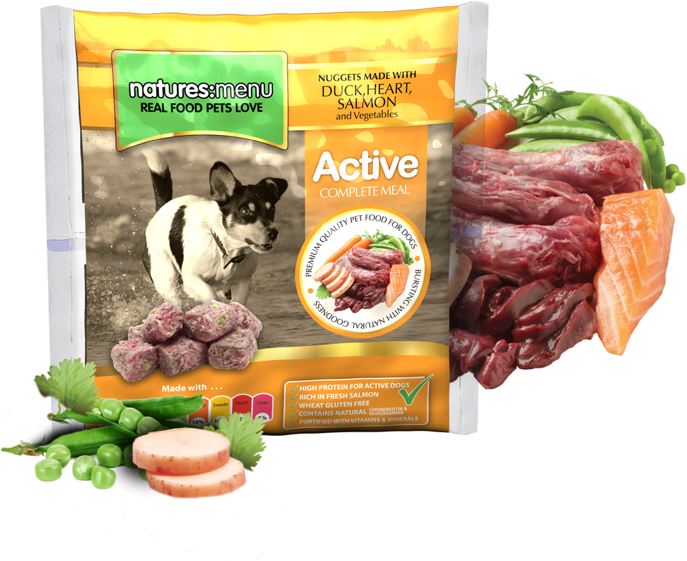 Natures Menu Original Raw Nuggets Active - Natures Menu Country Hunter Raw (1000x1000), Png Download