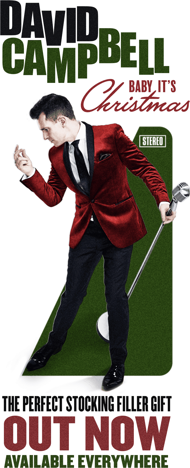 Baby It's Christmas - David Campbell Baby It's Christmas (864x1977), Png Download