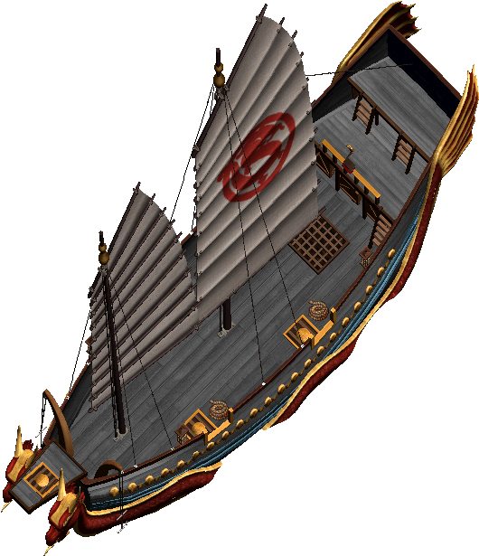 Tokuno Boat - Ultima Online Tokuno Ship (573x660), Png Download