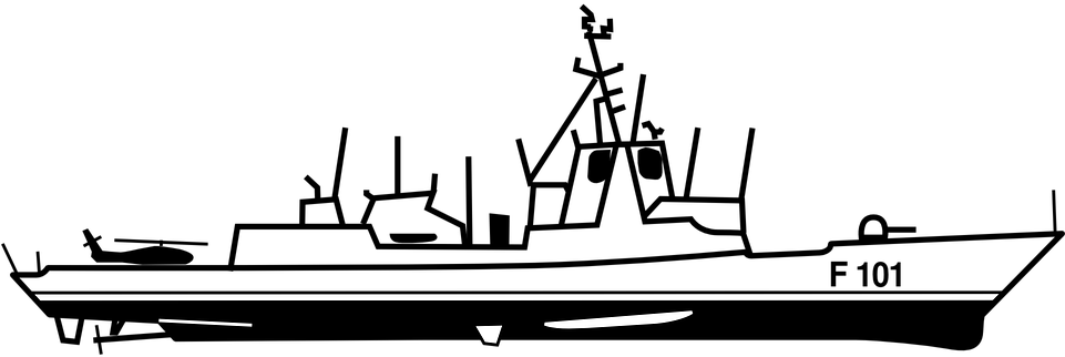 Navy Ships Clipart Marine Ship - Navy Ship Line Art (960x480), Png Download