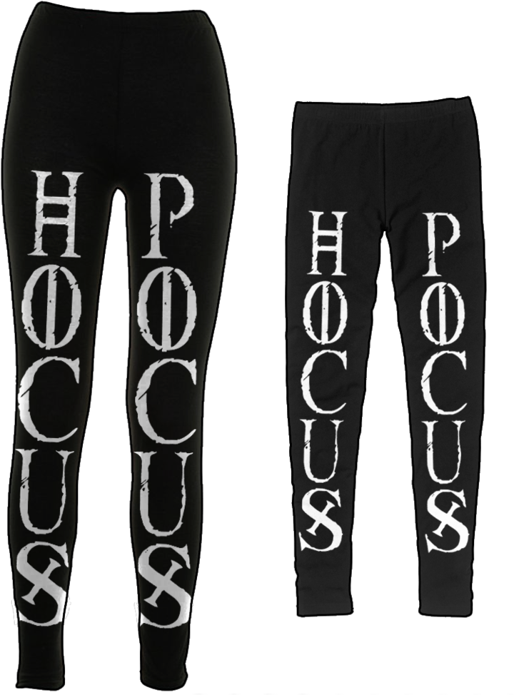 Leggings / Omg My Newest Legging Obsession <3 <3 <3 - Black Craft Hocus Pocus Leggings (760x1000), Png Download