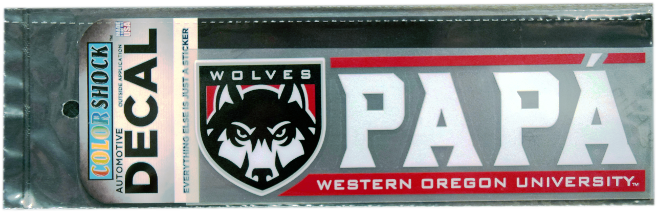 Image For Papá Decal - Western Oregon University (1466x980), Png Download