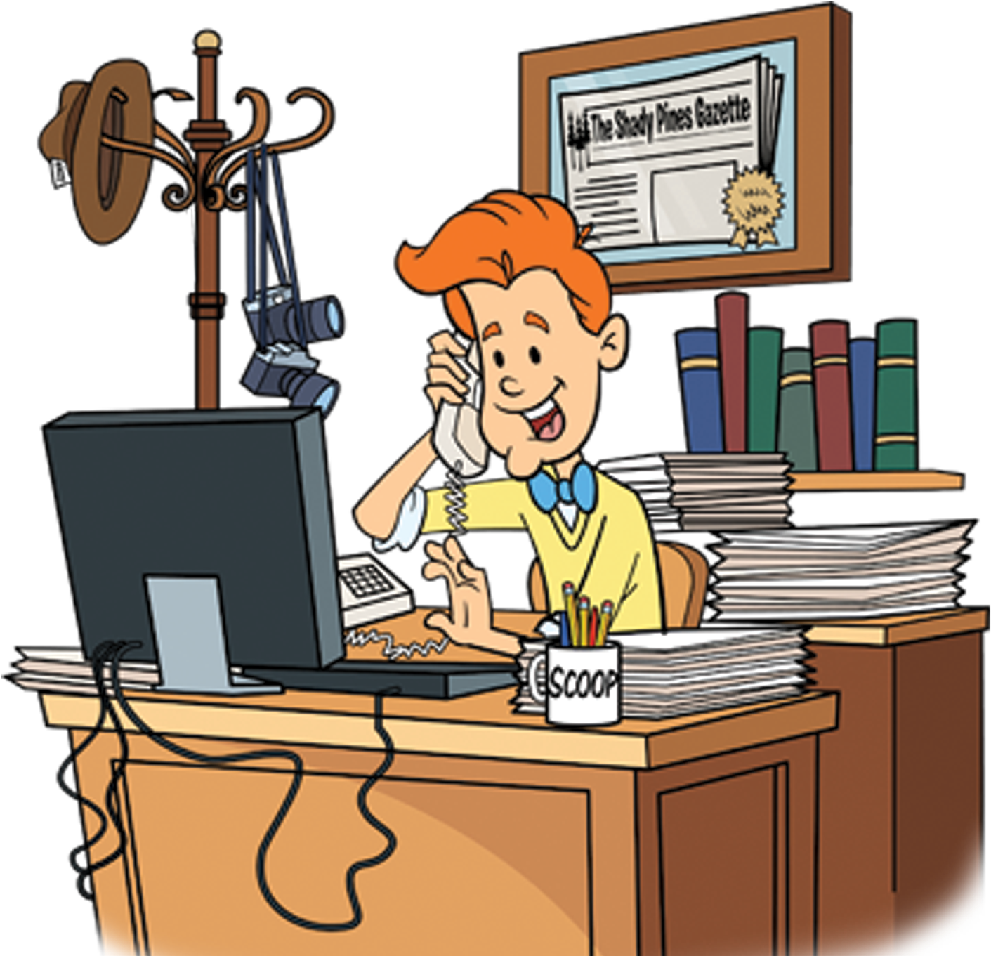 Time To Spring Forward - Cartoon (1500x1362), Png Download