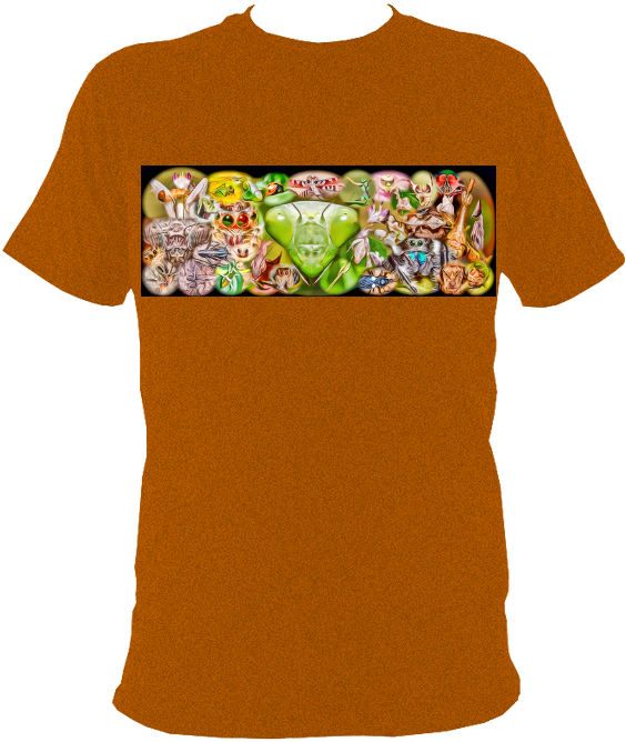 Orange New-1 - T-shirt (595x680), Png Download