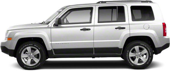 2012 Jeep Patriot White Background - White 2016 Jeep Patriot Latitude (640x480), Png Download