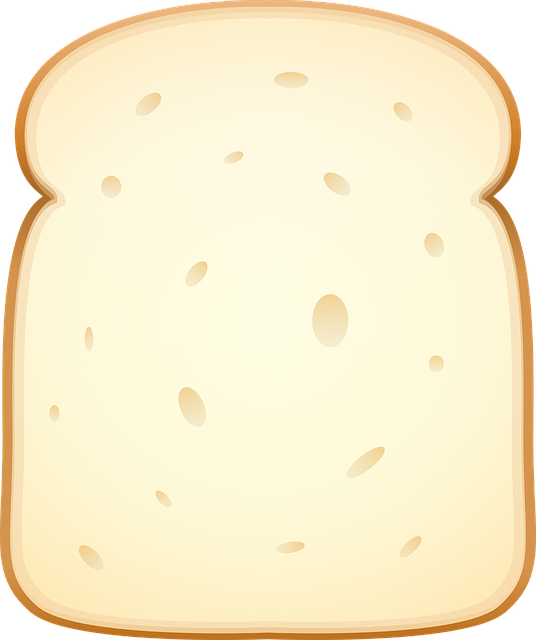 식빵 벡터 이미지입니다 - Bread (536x640), Png Download