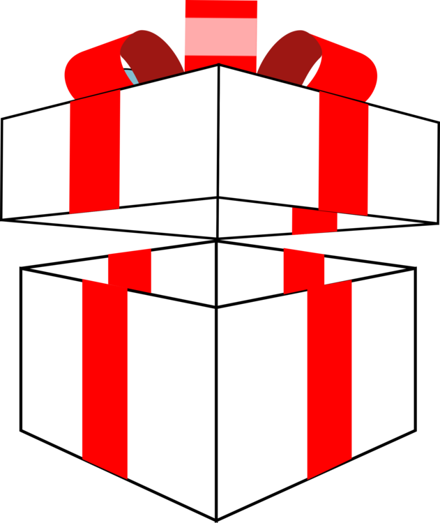 Christmas Gift Birthday Box Christmas Day - Gift Box Clip Art (631x750), Png Download