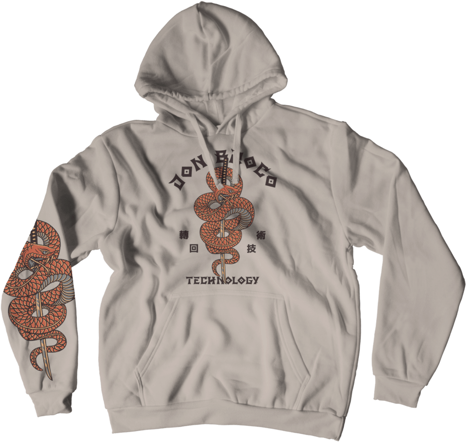 Serpent Hoodie $44 - Danny Duncan Virginity Rocks Hoodie (1000x1000), Png Download