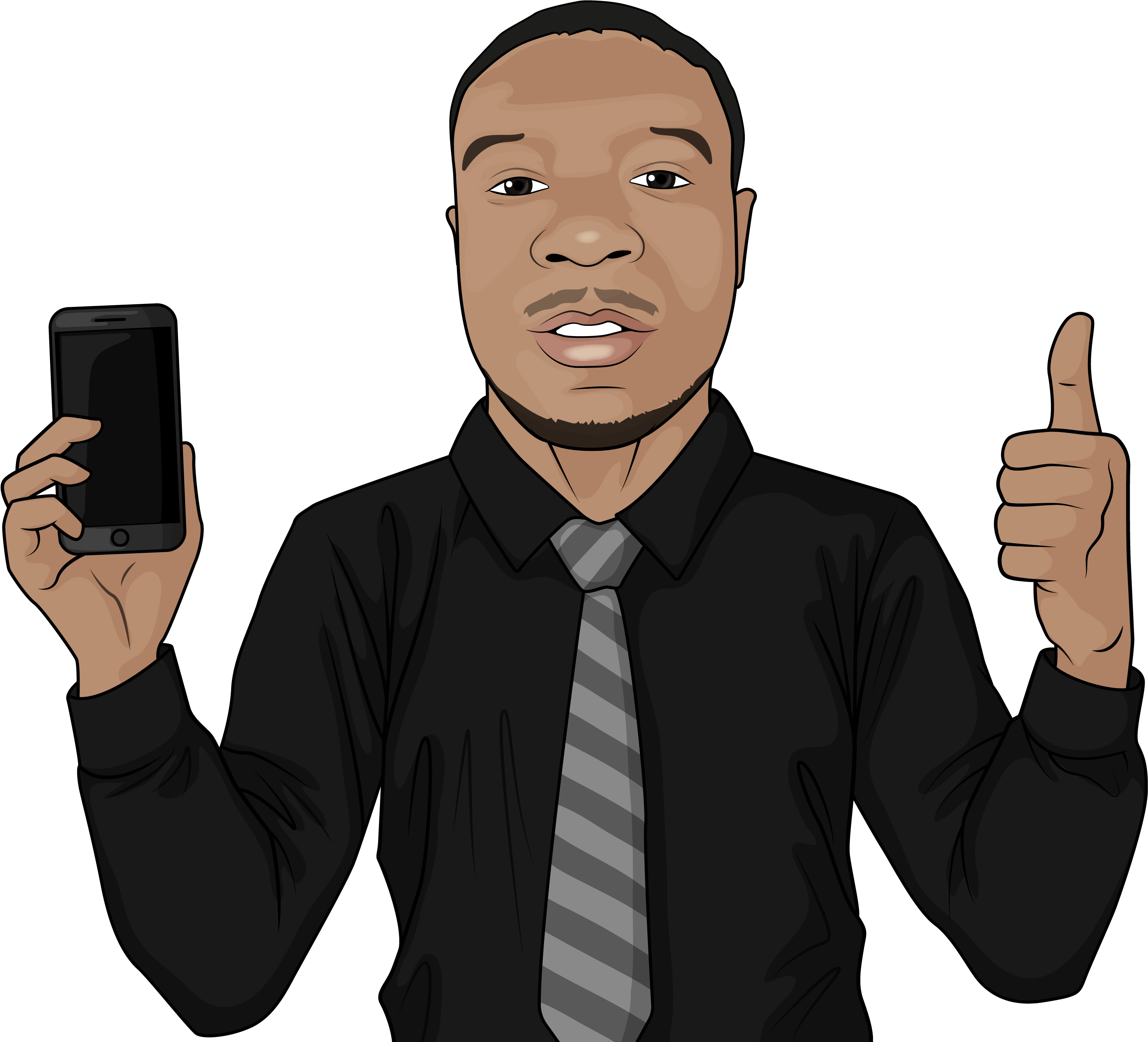 Your Phone Guy Llc - Phone Repair Guy Logo (4871x2937), Png Download