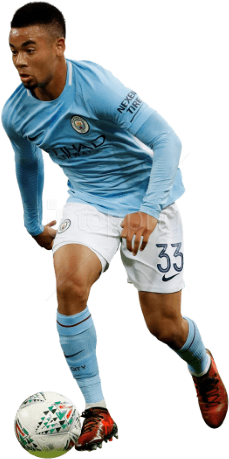 Free Png Download Gabriel Jesus Png Images Background - Soccer Player (480x950), Png Download