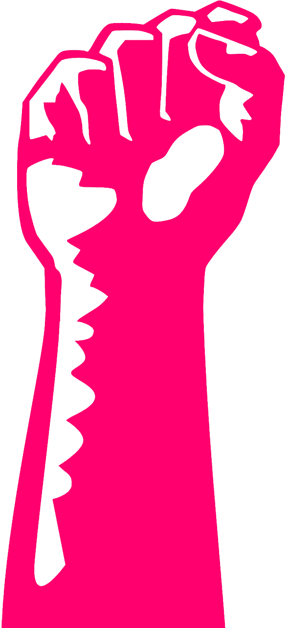 Singer Clipart Soprano - Black Power Fist Png (640x1280), Png Download