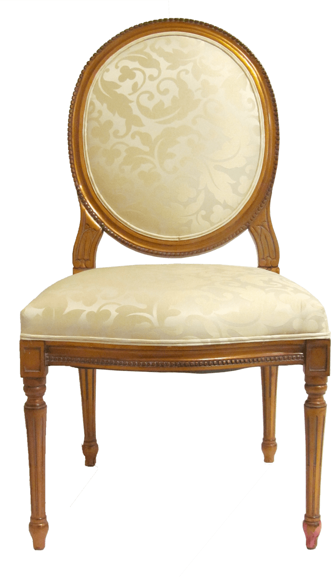 Artistic Frame Oval Dining Chair - Louis Xv Chair (1142x1142), Png Download