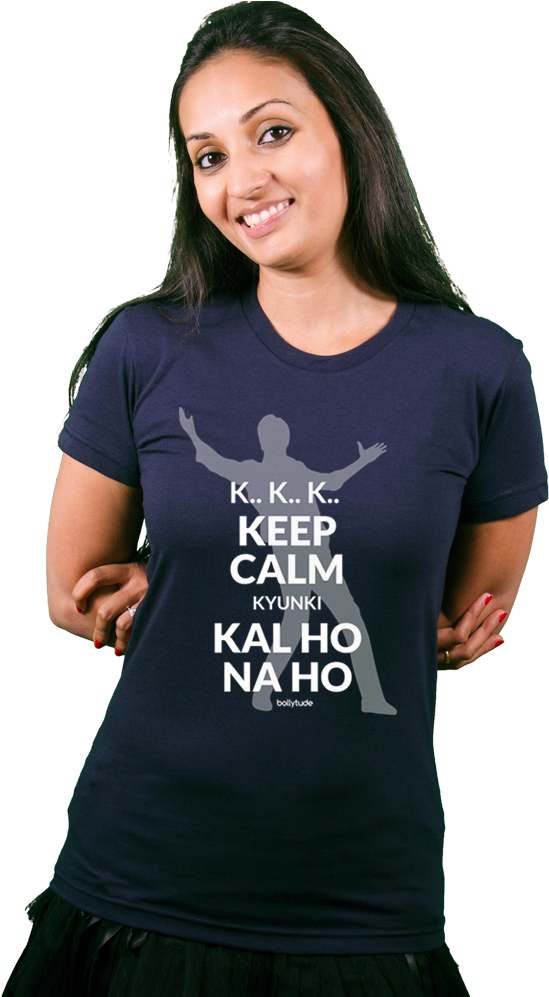 Keep Calm Srk Is Here - Girl (1000x1000), Png Download