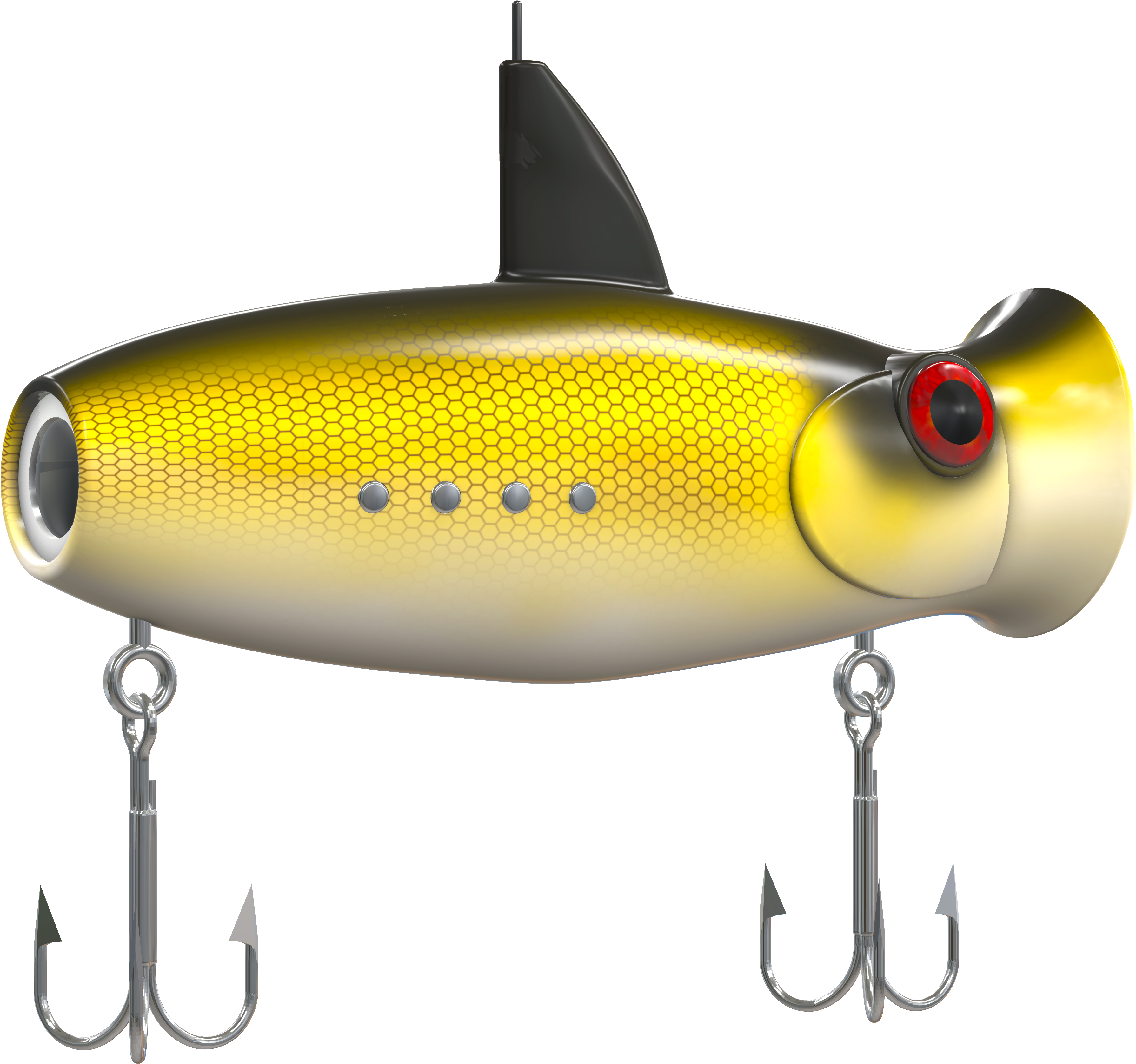 Eco-popper Fishing Popper - Common Carp (8886x4992), Png Download