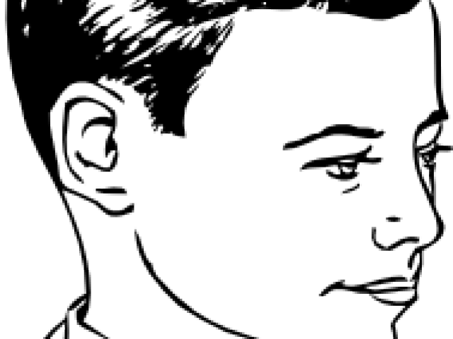 Model Clipart Gents - Side Part Men (640x480), Png Download