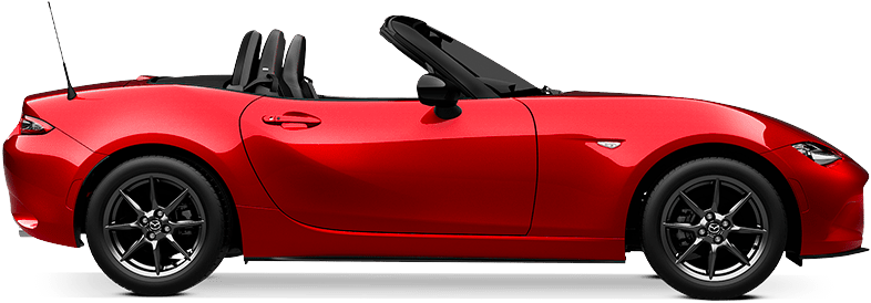 Mx-5 - Red Mazda Mx 5 Png (980x406), Png Download