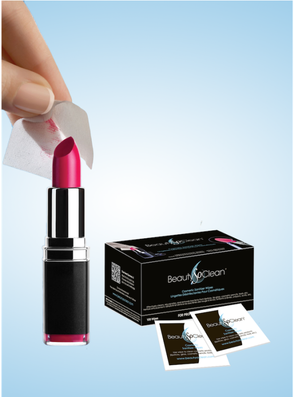 Wipes In Use - Cosmetic Sanitizer Wipe (800x800), Png Download