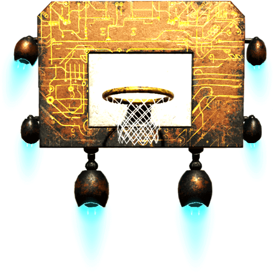 The Movement Triggers After Several Seconds After You - Ar Dunk Augmented Reality Basketball Game (586x581), Png Download