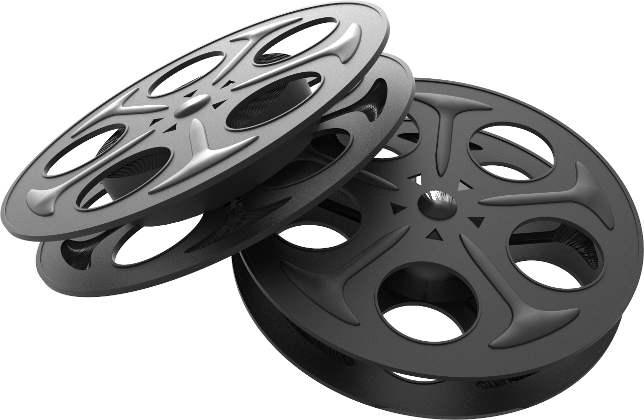 Movie Reel Movie Reel - Hubcap (1268x826), Png Download