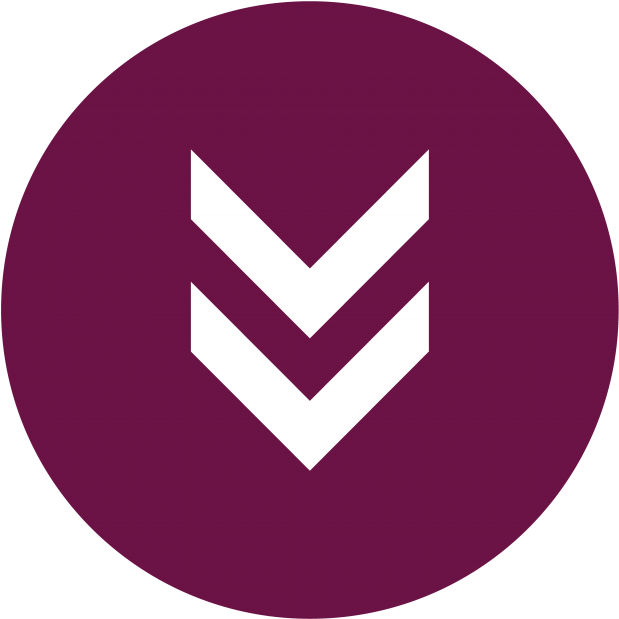 Down Arrow - Emblem (866x650), Png Download