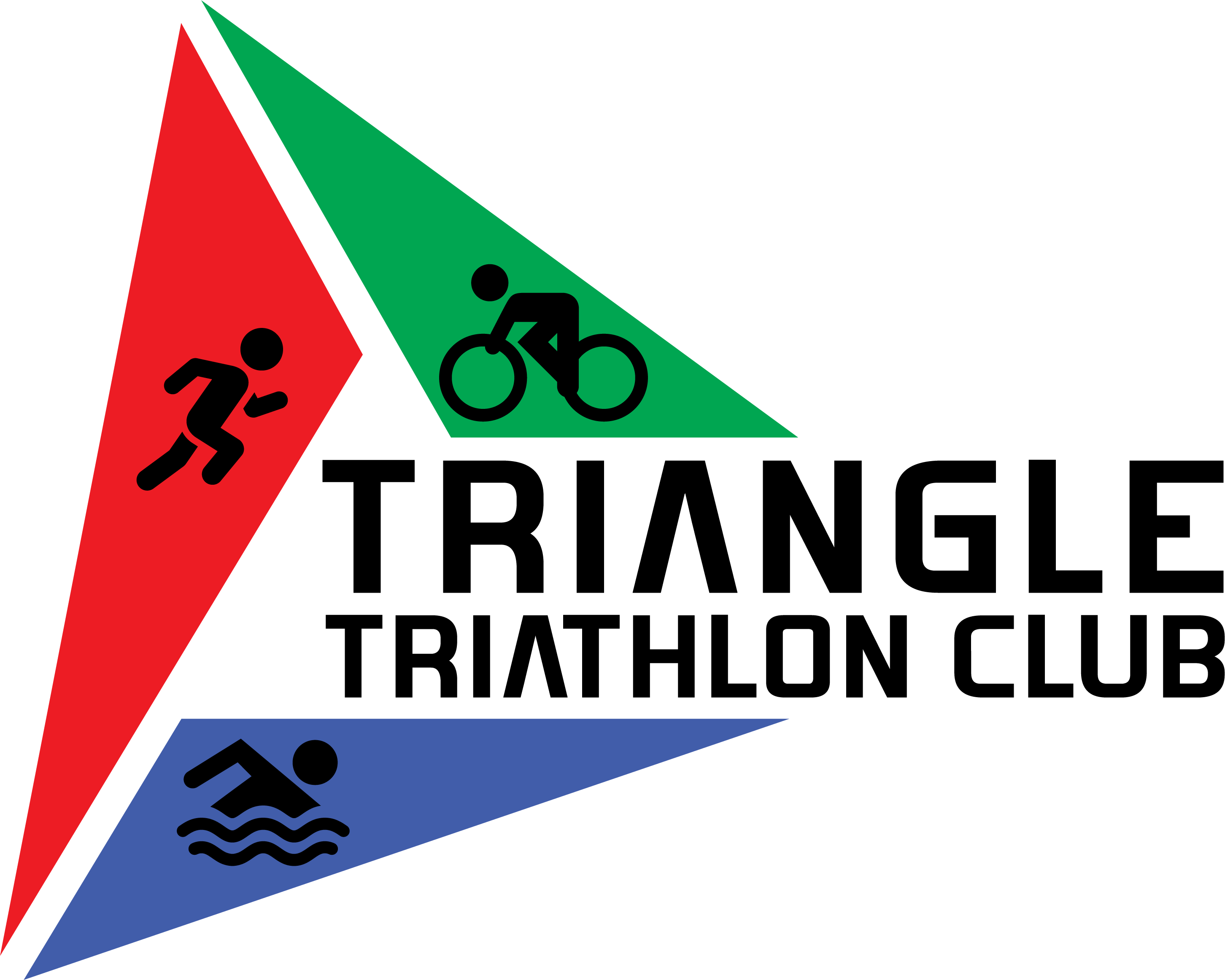 Beginner Triathlon Training Program Ymca Png Suburban - Triangle (2904x2325), Png Download