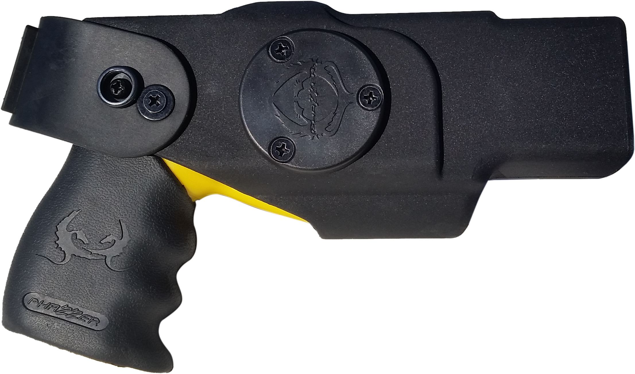 1-newambistrapyellowenf - Rifle (2212x1305), Png Download