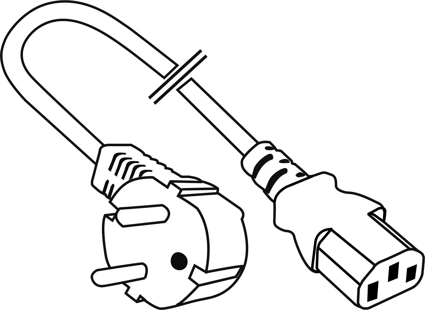 Cable (1409x1029), Png Download