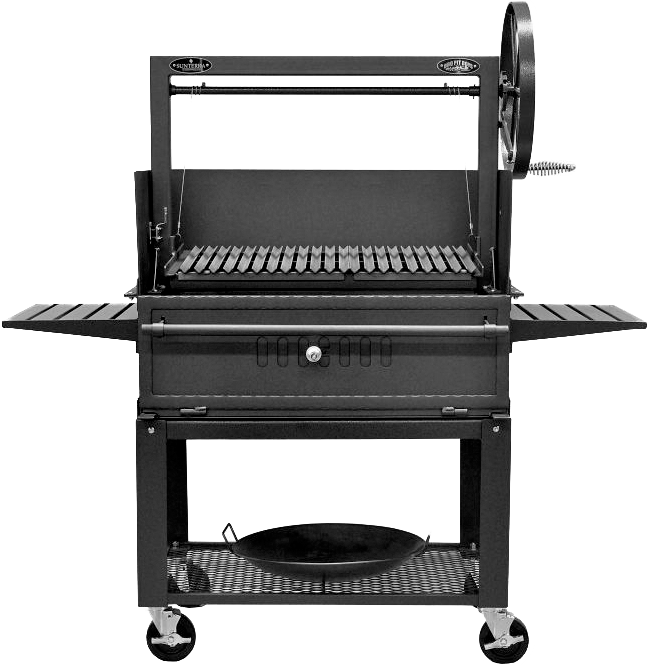 Santa Maria Grill Paella - Barbecue Grill (649x666), Png Download