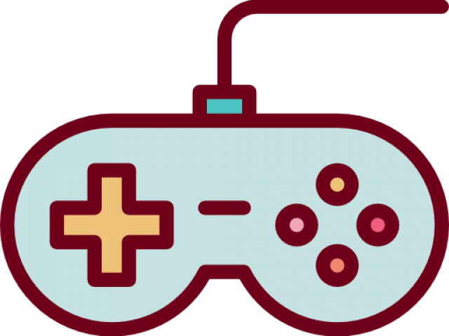 Game Controller Outline Vector (640x480), Png Download