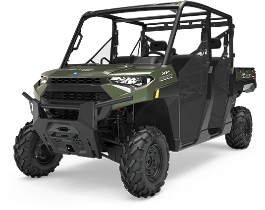 Ranger Crew Xp 1000 Eps Sage Green - Polaris Ranger Ev (768x432), Png Download