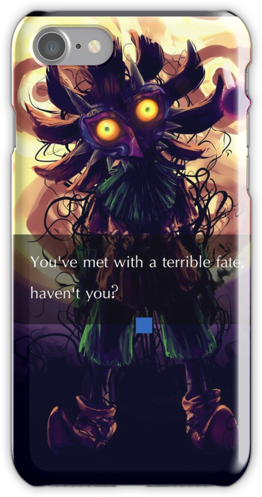 Skull Kid Iphone 7 Snap Case - Zelda Botw Majora's Mask (750x1000), Png Download