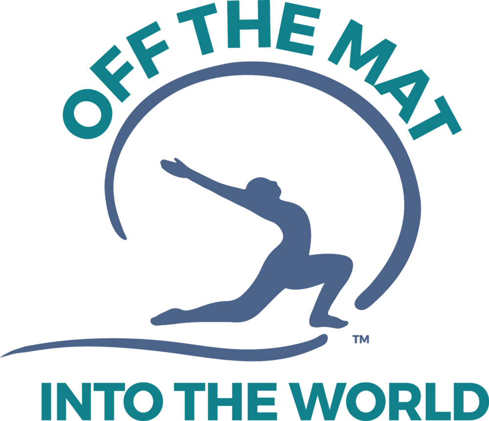 Off The Mat Into The World - Graphic Design (1000x862), Png Download