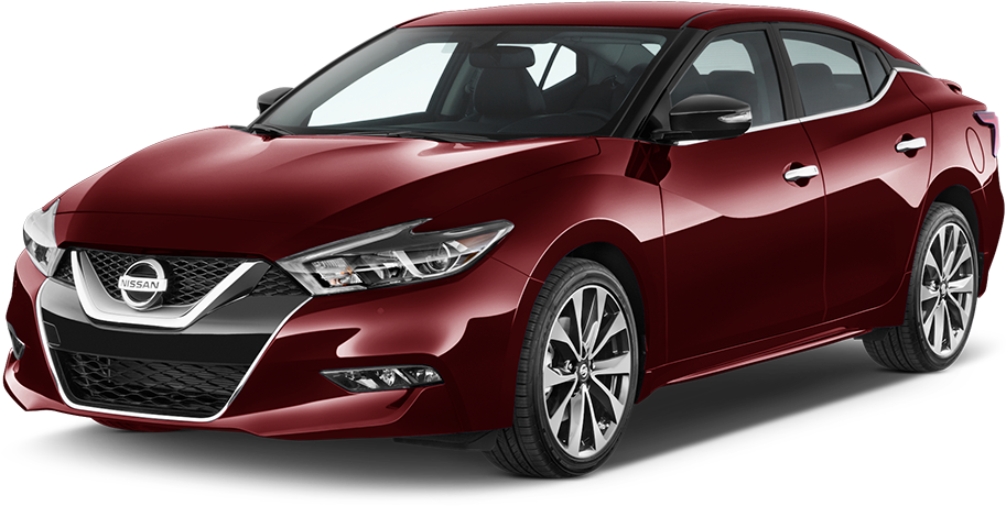 Luxury Car Png - 2017 Blue Nissan Maxima (1000x1000), Png Download