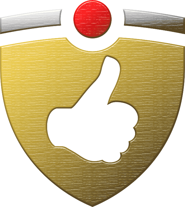 Your Positive Business Name Means Everything To You - Emblem (600x668), Png Download