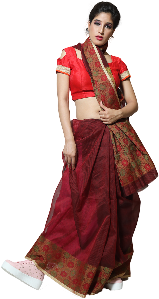 #royalsari #handloom #saree #silk #india #sareelove - G Dragon Y Top (900x1200), Png Download