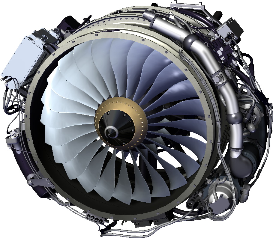 O° - Jet Engine (2000x1286), Png Download