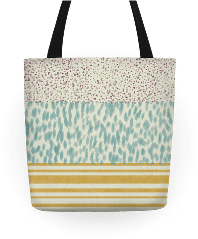 Watercolor Pattern Tote - Watercolor Painting (484x484), Png Download