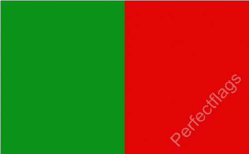 Green Red Flag - County Mayo (500x500), Png Download